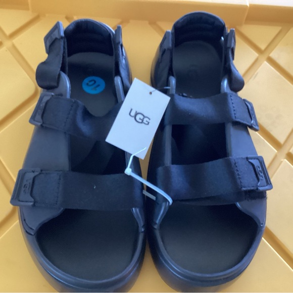 UGG Women BlackStrap Sandals - Picture 1 of 3